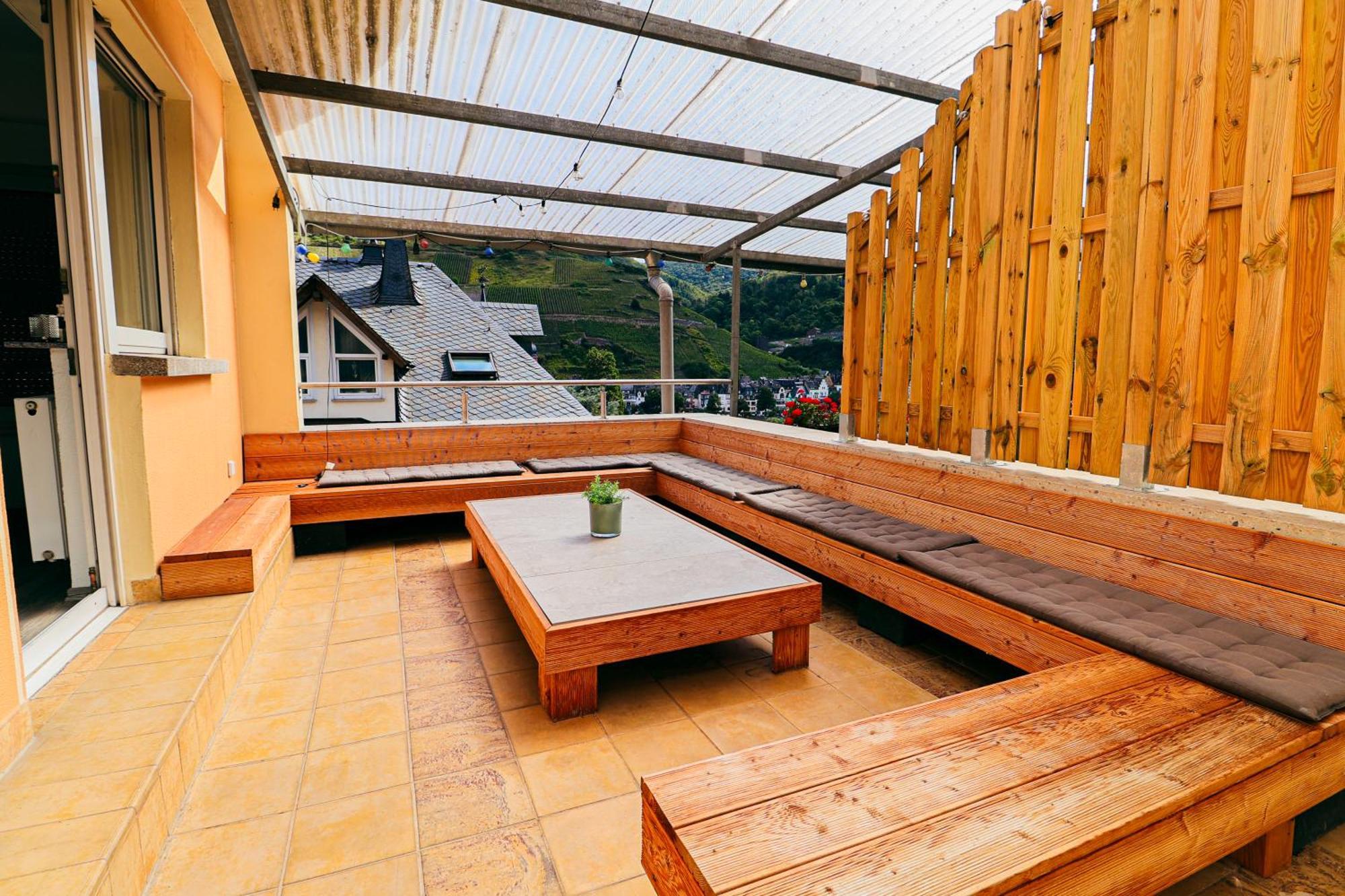 Apartmán Chill Out Area, Grandiose Aussicht, Haengematte, Smart Tv, Netflix Zell an der Mosel Exteriér fotografie